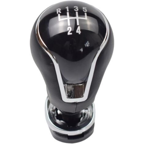 Pommeau de levier de vitesse manuel 5 vitesses pour Seat Ibiza IV 2009 2010 2011 2012 2013 2014 2015 2016 2017 (5 vitesses)