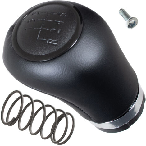 Pommeau de levier de vitesse noir 6 vitesses cuir écologique pour Mercedes Vito W639 03-10