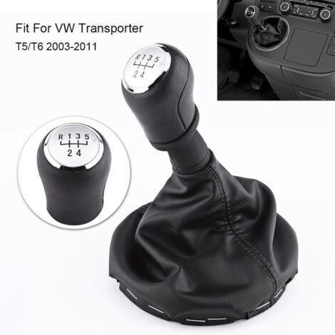 Pommeau de levier de vitesse pour Volkswagen Transporter T5 T6 (2003-2011) - 5 vitesses