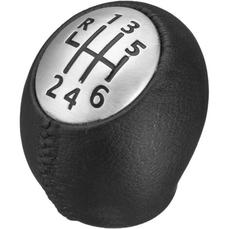Pommeau de levier de vitesses à 6 vitesses compatible avec Renault Megane Scenic Laguna Fluence Espace Trafic compatible avec Opel Vauxhall Vivaro Movano compatible avec Dacia