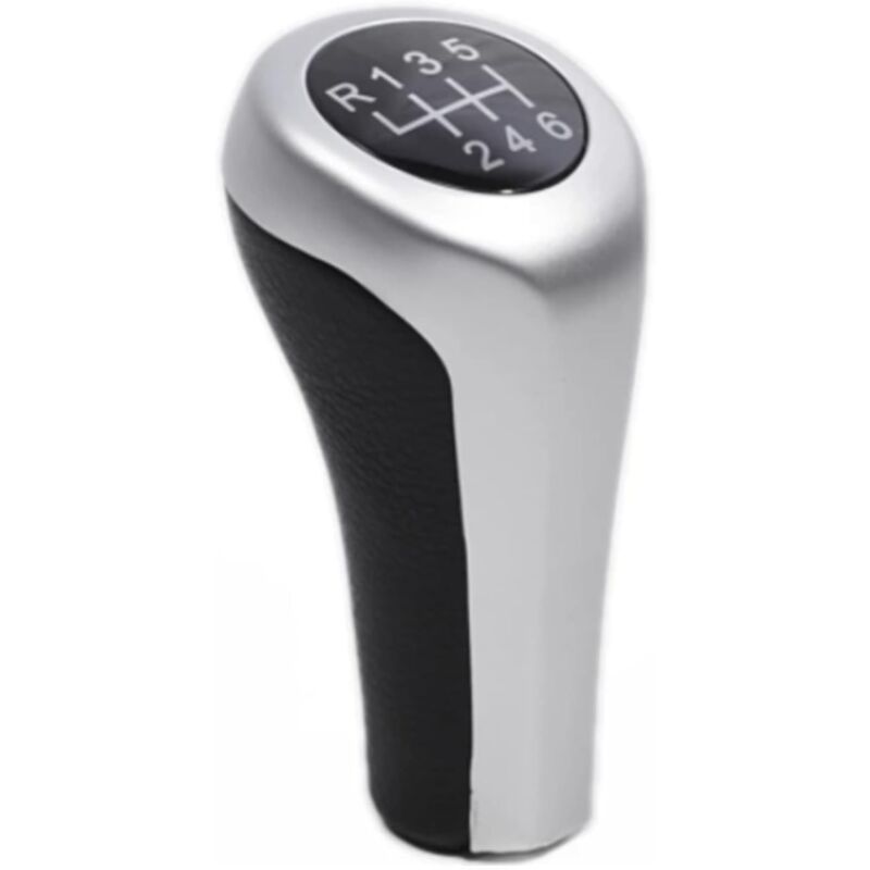 Pommeau de levier de vitesses compatible avec BMW Série 1 3 5 6 E30 E32 E34 E36 E38 E39 E46 E53 E60 E61 E63 E81 E82 E83 E84 E87 E90 E91 E92 X1 X3 X5