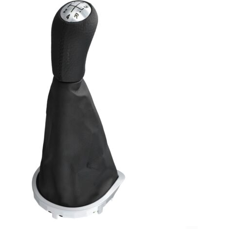 Pommeau de levier de vitesses manuelle pour Renault Clio 3 III 2005-2012 OEM 8200079112 Protection anti-poussière facile à installer