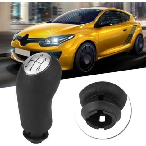 Pommeau de levier de vitesses voiture Auto 5 vitesses pour Renault Clio III Megane II Scenic II