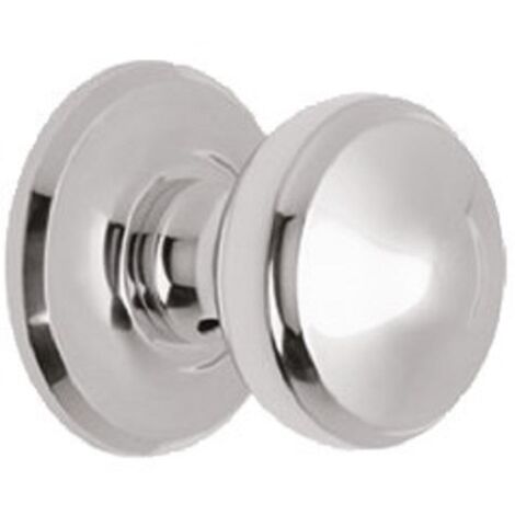 Pommeau de tirage chrome velour - VACHETTE – 057874