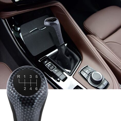 Pommeau de vitesse 6 vitesses pour E90 E91 E92 X1 X3 X5 - Carbon fibre