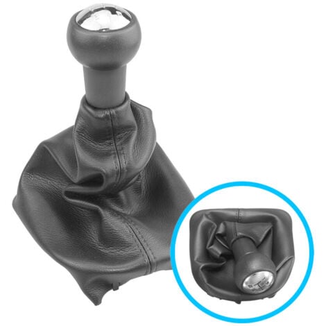 KEYOUNG Pommeau De Vitesse Peugeot 307 207 406 Remplacement Du Levier De Vitesses Automatique 5 Vitesses, Avec Cache Anti-Poussiere pommeaux de leviers de vitesse,DEBUNS