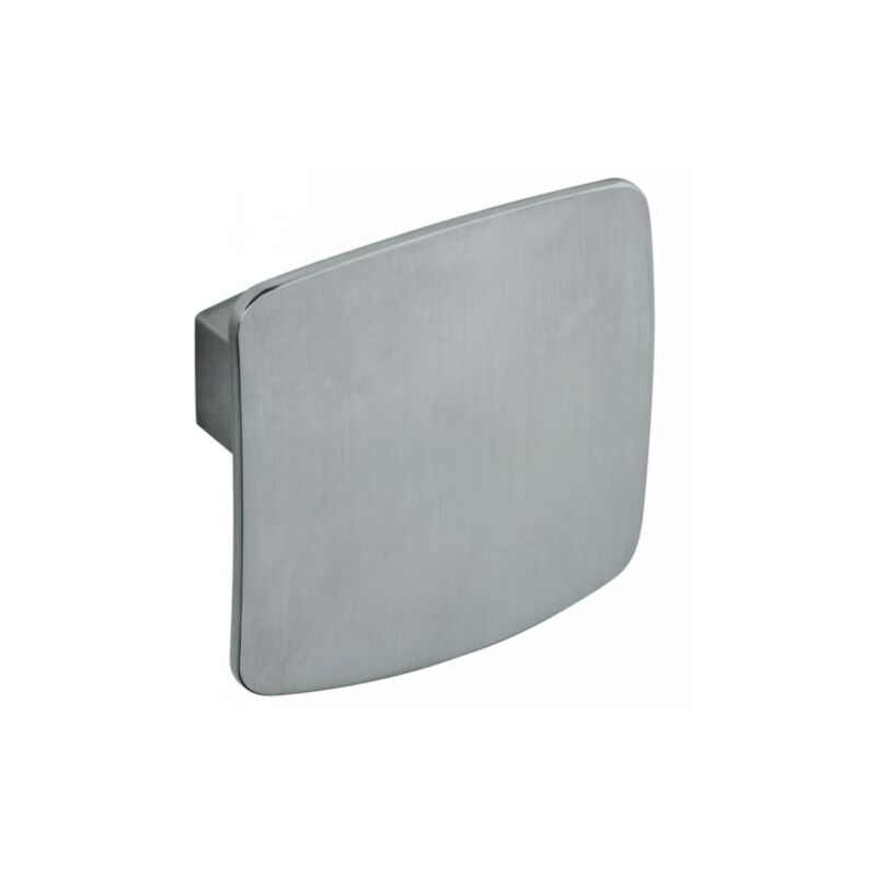 Bouton centre de porte muze Argent Platine