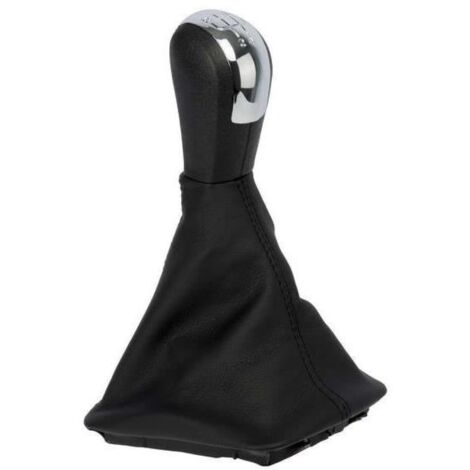 POMMEAU + SOUFFLET ADAPTAB POUR SKODA OCTAVIA II (04 11) 5 VITESSES