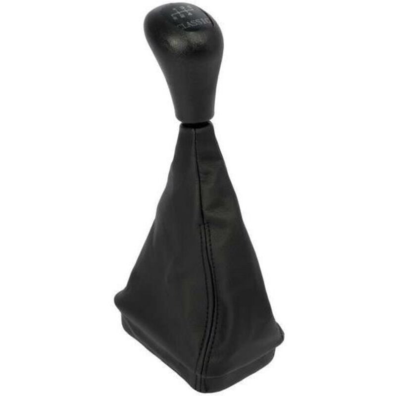 Pommeau + Soufflet adaptable compatible avec Mercedes W202 - 56 vitesses - Noir