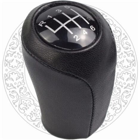Pommeau Vitesse Boîte vitesses voiture poignées pommeau levier vitesse tête levier pour MAZDA 3 BK BL 5 CR CW 6 II GH CX-7 ER MX-5 NC III 23 MT accessoires voiture Pommeau levier vitesses ( Color : 6-