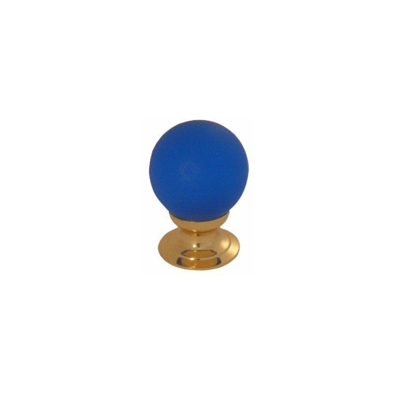 

Pomo 1142/30 Cristal Azul Mate