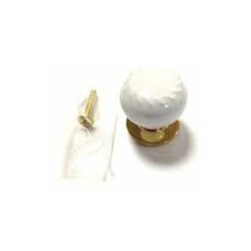 

Pomo 1863/40 Porcel.Blanco Cordon