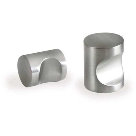 Pomo 20Mm. Negro Mate (ECO-GUSTA) - Pomo ECO-GUSTA