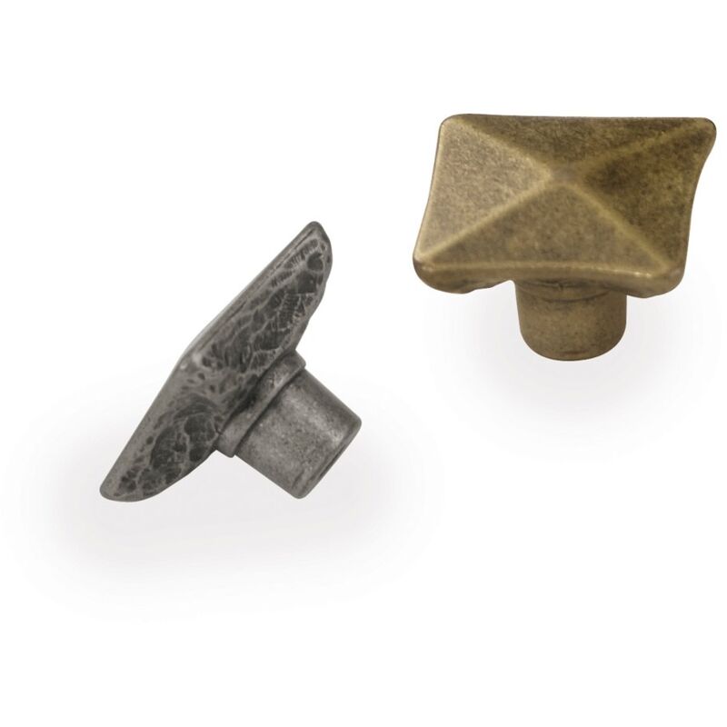 

Pomo 30 mm Modelo Dover Plata Vieja - Plata Vieja