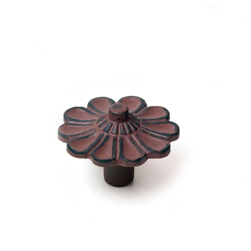 

Pomo 31 mm R/562 (INDIANO) Flor Marron Patinado - Marrón Patinado