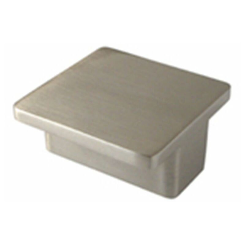 

Pomo 38X38 Mm Niquel Cepillado Base Rect