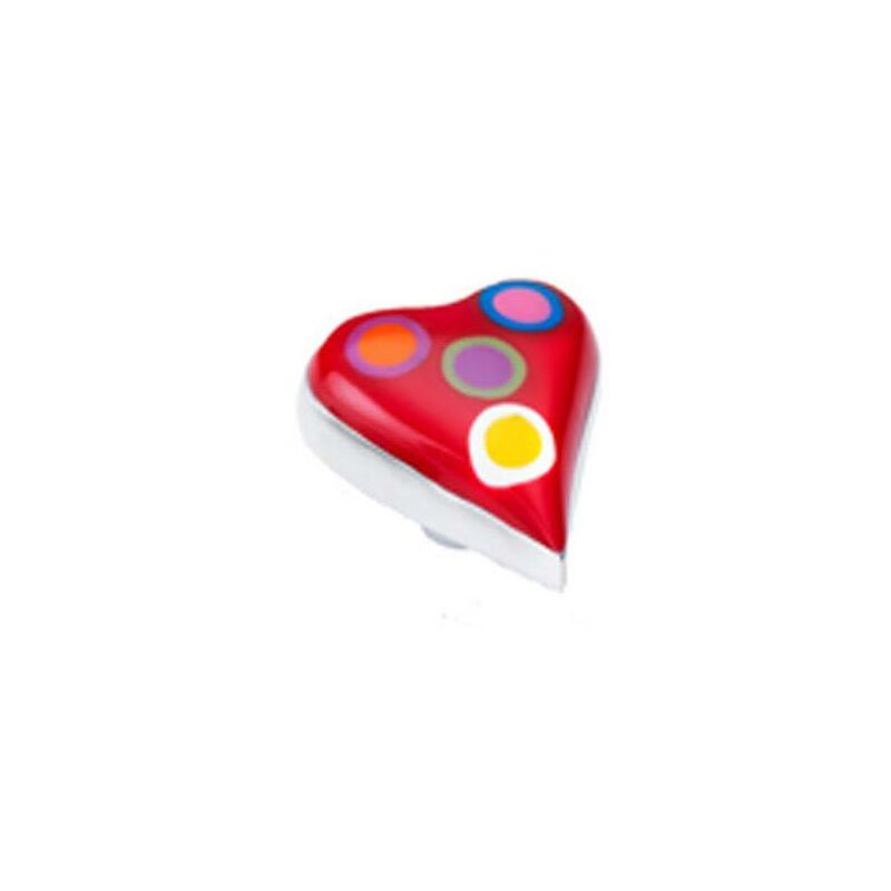 

Pomo infantil de aluminio corazón