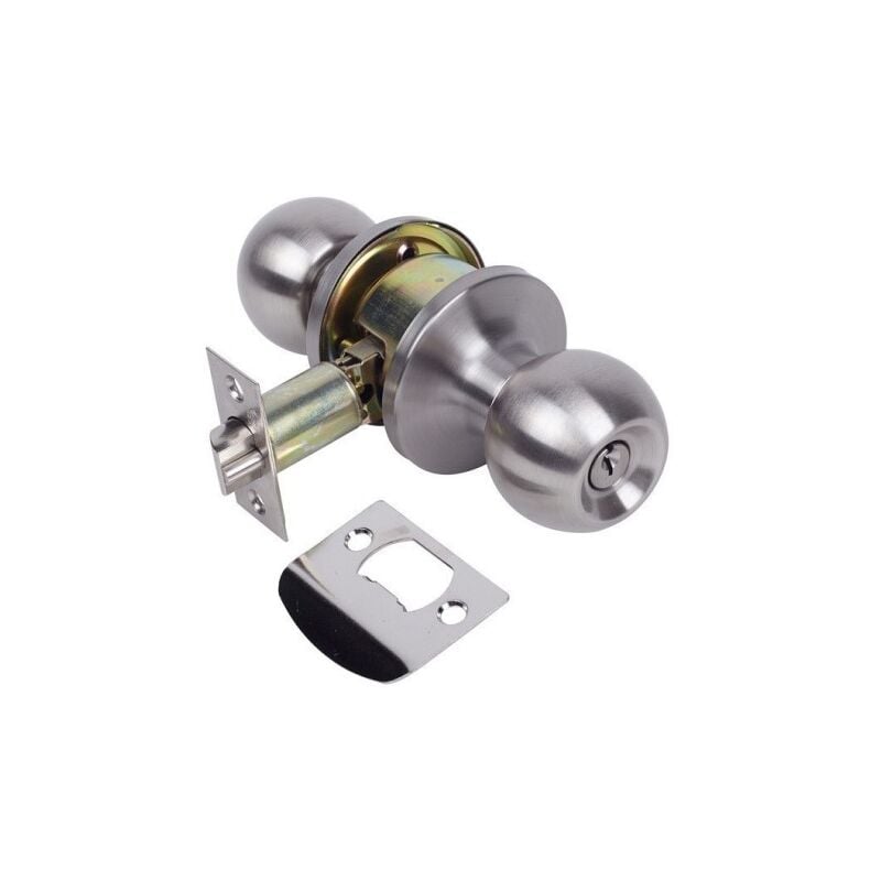 

Pomo Puerta 60/70Mm 11161 Cromo/Mate Entrada Bola - Amig