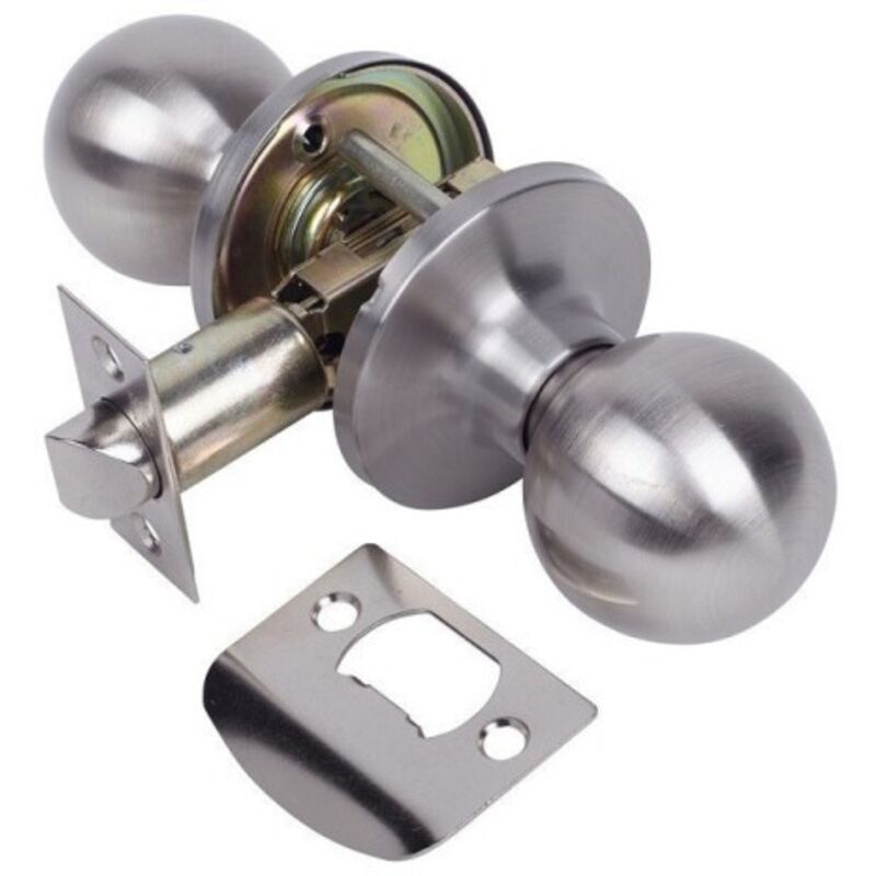 Pomo Puerta 60/70Mm 11129 Cromo/Mate Paso Bola Amig