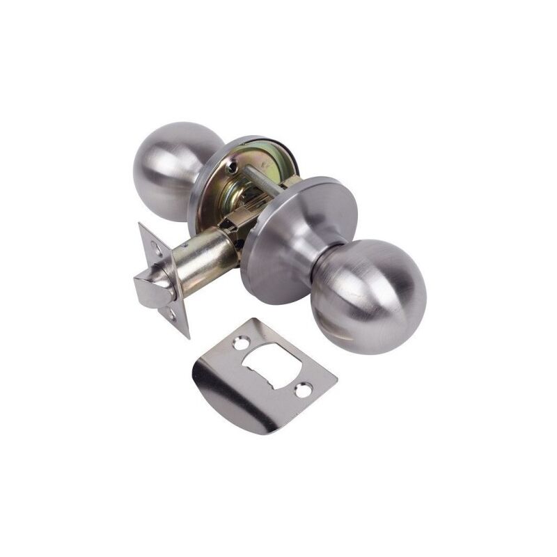 Pomo Puerta 60/70Mm 11129 Cromo/Mate Paso Bola Amig