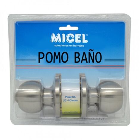 POMO BOLA BAÑO INOX