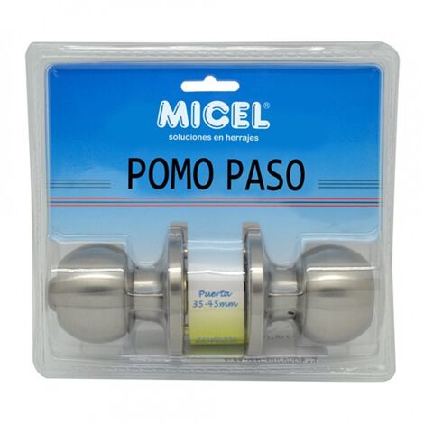 POMO BOLA PUERTA PASO INOX