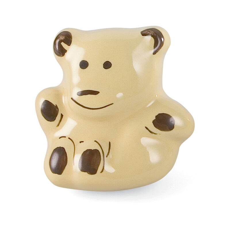 

Pomo Ceramica Brillo Modelo (OSO) - Beige Brillo