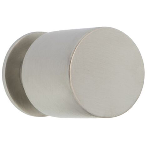Pomo cilíndrico acero inoxidable muebles 35x25mm cuello