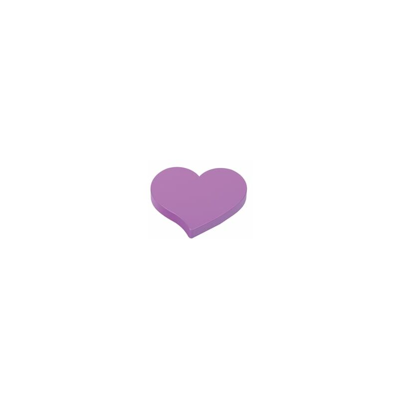 

Pomo Corazon Abs 88Mm Morado
