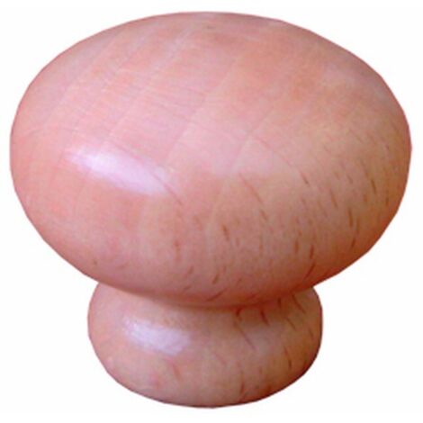 Pomo De 30 Haya Laca Natural Herrajes Nesu