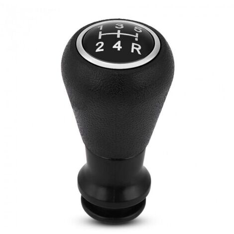 Pomo de cambio de 5 velocidades, cabezal de pomo de cambio para Peugeot 106 107 205 206 207 405