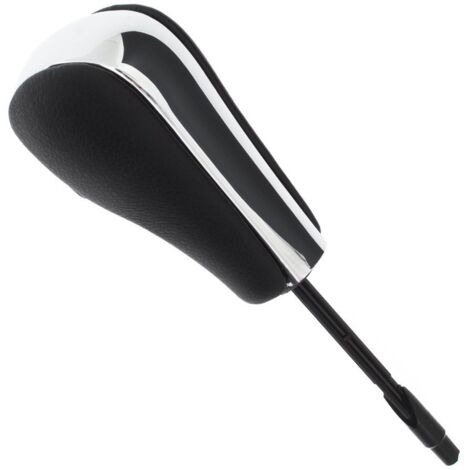 Pomo de cambio de marchas autom谩tico BMW 1 E81 E82 E87 E88 NEGRO + CROMADO - SELECTOR LARGO