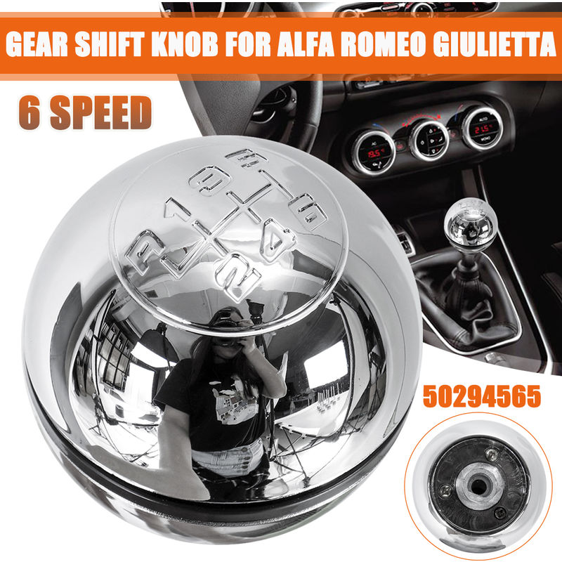 

Pomo de cambio de marchas de 6 velocidades para Alfa Romeo Giulietta 50294565 55346345