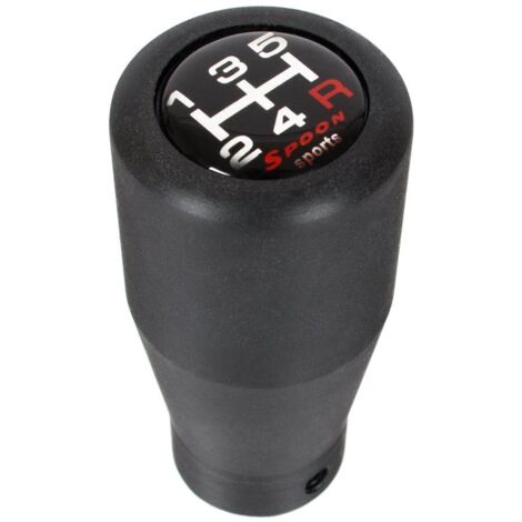 Pomo de cambio de marchas Honda Accord CUCHARA DE PL脕STICO NEGRA DEPORTIVA 5 VELOCIDADES