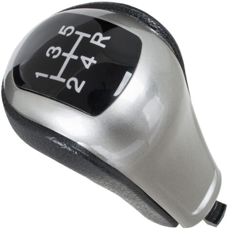 Pomo de cambio de marchas Honda Accord VIII 08-15 NEGRO + GRIS 5 VELOCIDADES