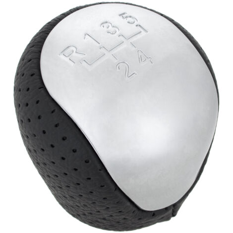 Pomo de cambio de marchas Hyundai i30 NEGRO + PLATA 5 VELOCIDADES