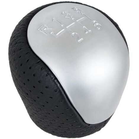 Pomo de cambio de marchas Hyundai i30 NEGRO + PLATA 6 VELOCIDADES