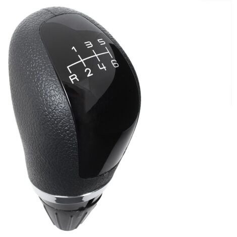 Pomo de cambio de marchas Mercedes W169 Clase A 04-12 NEGRO 6 VELOCIDADES
