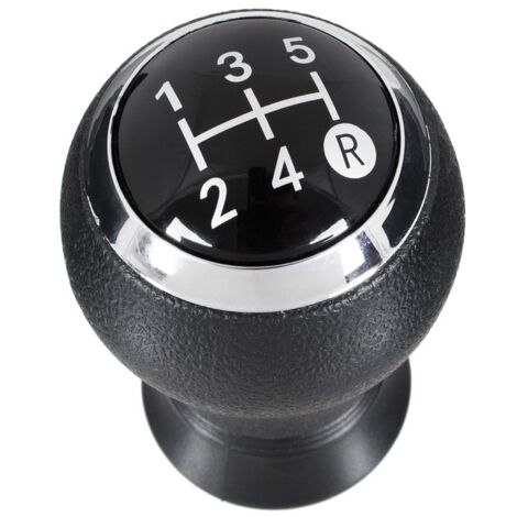 Pomo de cambio de marchas negro Toyota Auris I E15 06-12 de 5 velocidades