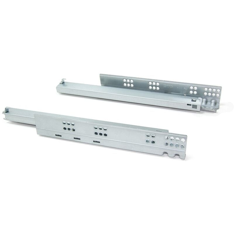 

3002205 - Juego de guías ocultas Slippe de extracción total con push para cajón profundidad 340 mm - Emuca