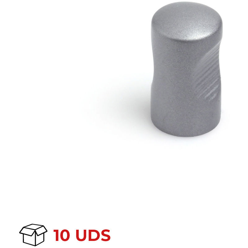

Pomo Mueble | Estilo Contemporáneo | Fabricado en Zamak | Acabado en Aluminio | Medidas 134*92*80 mm | Sistema de Fijación Atornillado | Incluye