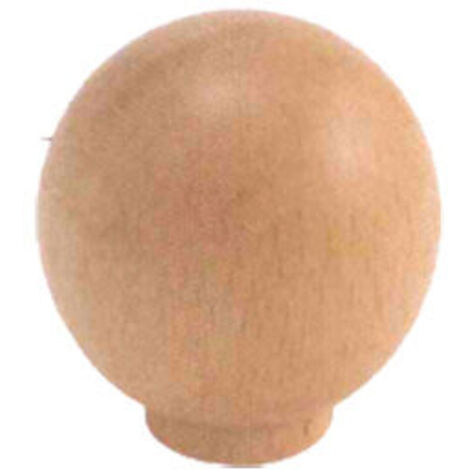 Pomo de madera color haya 35mm T586