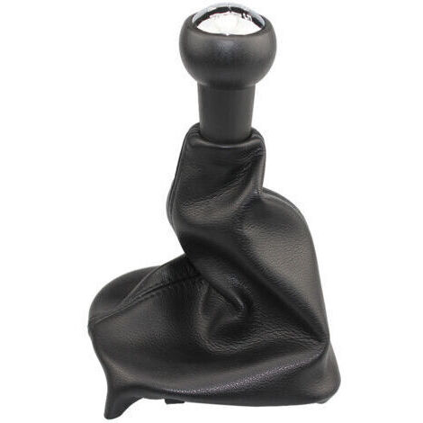 Pomo de palanca de cambios de 5 velocidades + funda para palanca de cambios para Peugeot Partner Citroën III 2008 - 2021