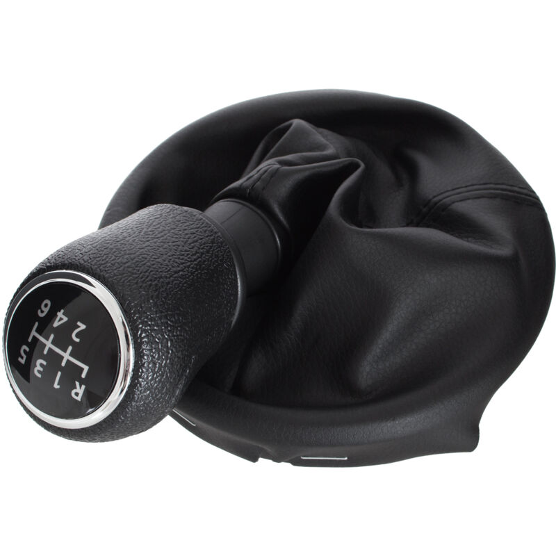 Pomo de palanca de cambios + fuelle de 6 marchas VW T5/T6 03-11