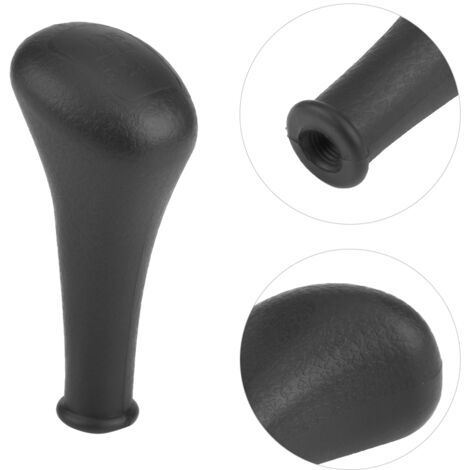 Pomo de palanca de cambios manual de 5 velocidades, ABS negro, para Mercedes Benz W123 W124 W126 W140 W190C W201 W202
