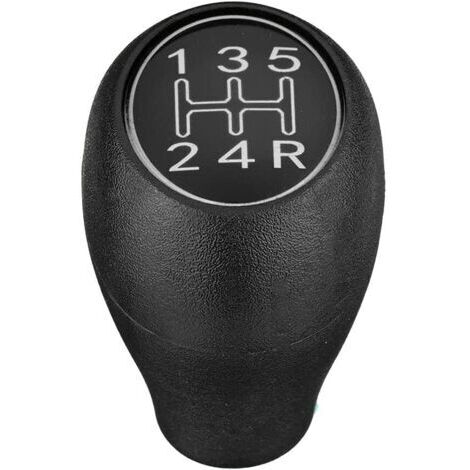 Pomo de palanca de cambios manual de 5 velocidades para coche, palanca de cambios, manija para 504 505 309 205, ABS plateado