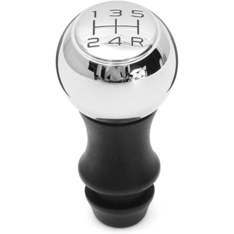 Pomo de palanca de cambios para Peugeot 206 307 408 2008 Citroën C4L C2 DS3 - Compatible con transmisión manual, diseño ergonómico, fácil de instalar, mejora la experiencia de conducción.