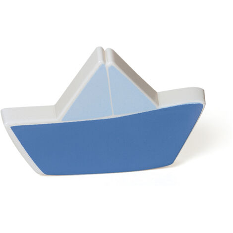 Pomo de plástico con acabado barco, dimensiones: 81x55x25mm -