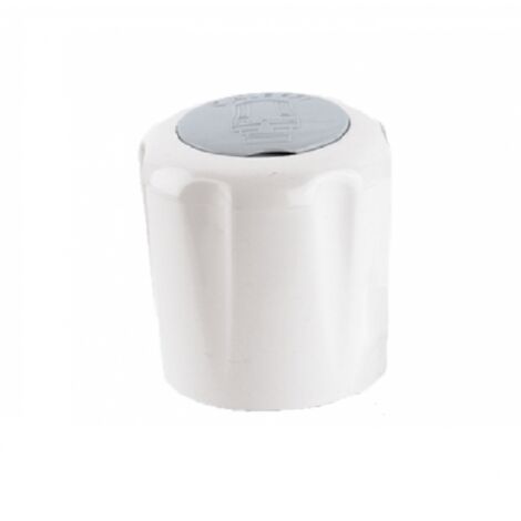 Pomo de repuesto para válvulas termostáticas 338-339 Caleffi R36074  Blanco