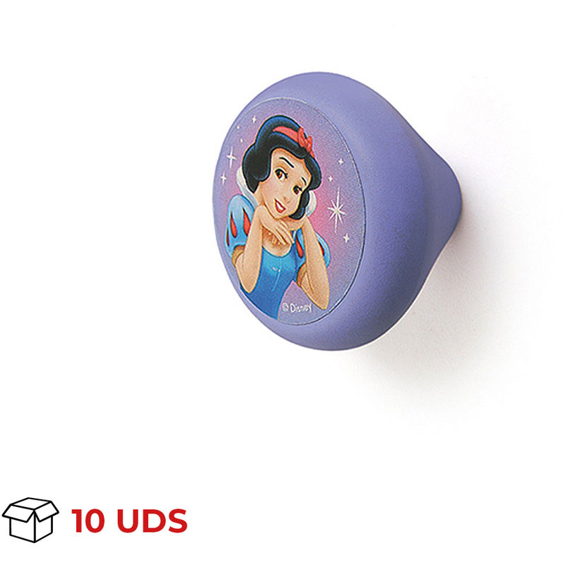 

Pomo Disney Blancanieves para Mueble | Estilo Infantil Juvenil | Fabricado en ABS | Acabado en Multicolor | Medidas 134*92*80 mm | Sistema de